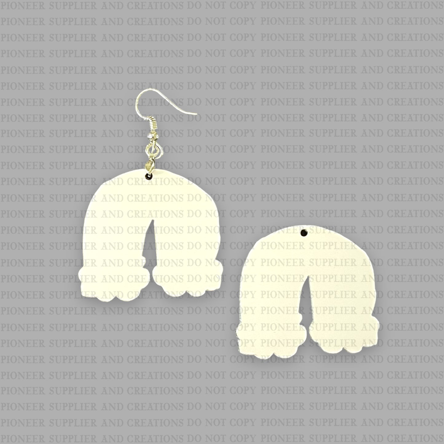 Rainbow Shaped Earring Sublimation Blanks | Exclusive Alicia Ray Art