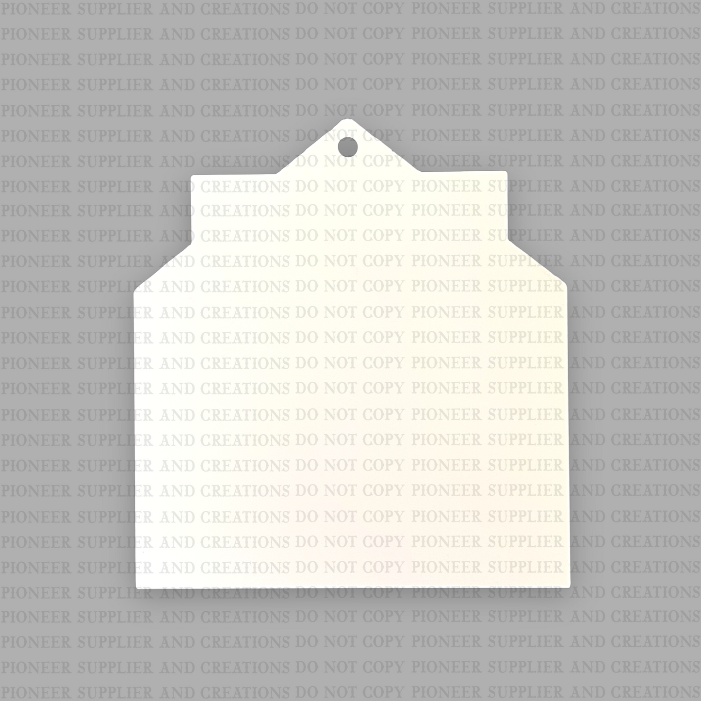 Letter Ornament Sublimation Blank