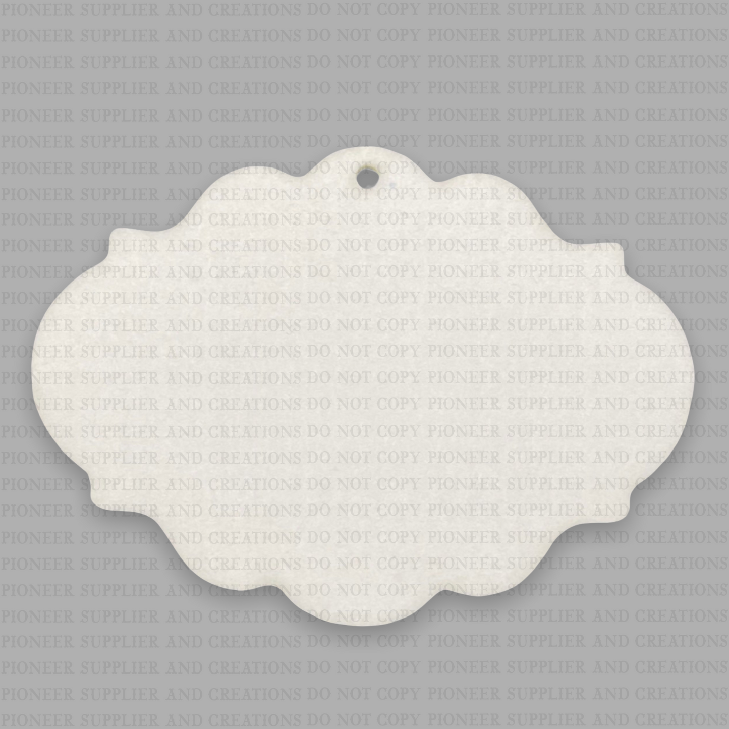 Style 4 Air Freshener Sublimation Blank