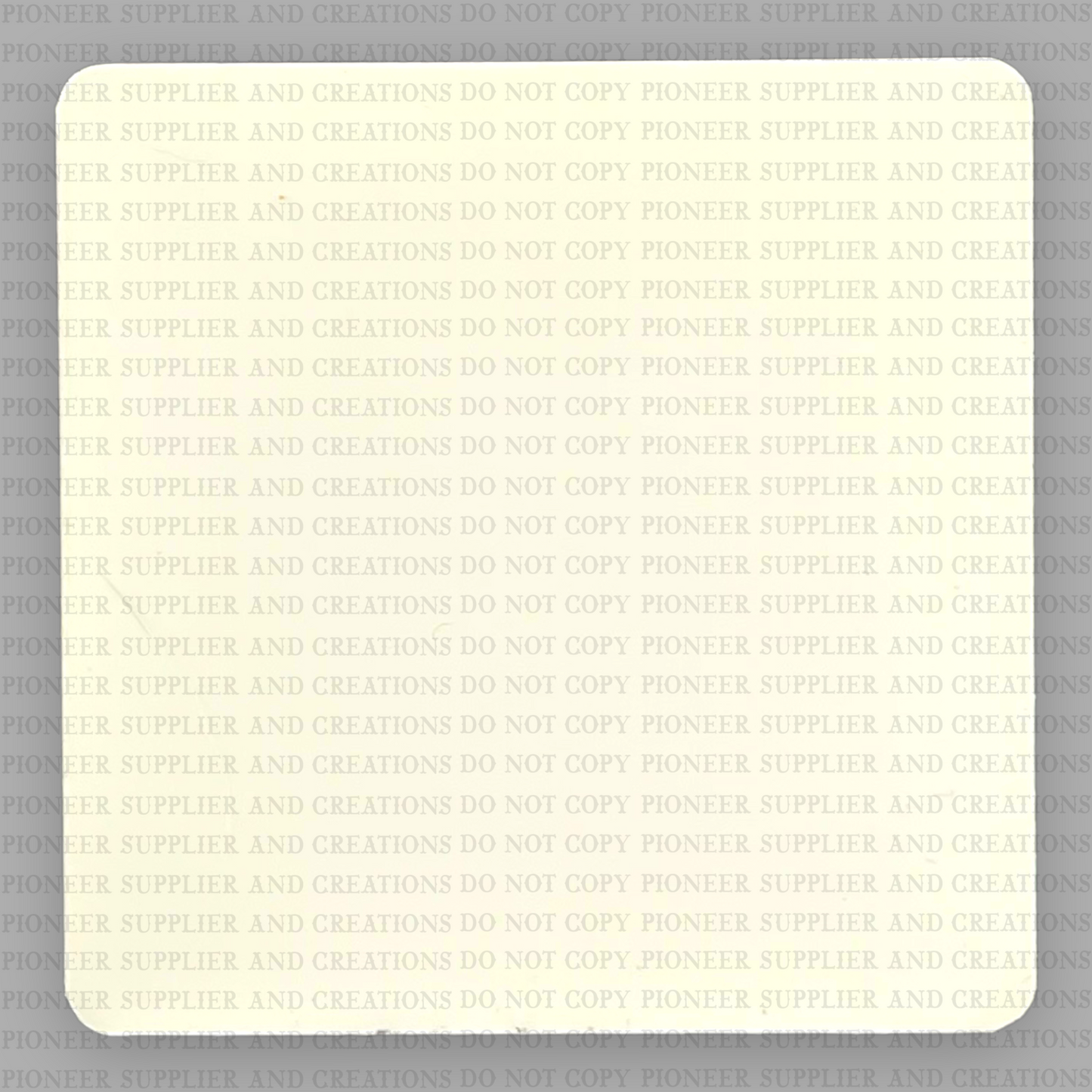 Square Badge Reel Sublimation Blanks
