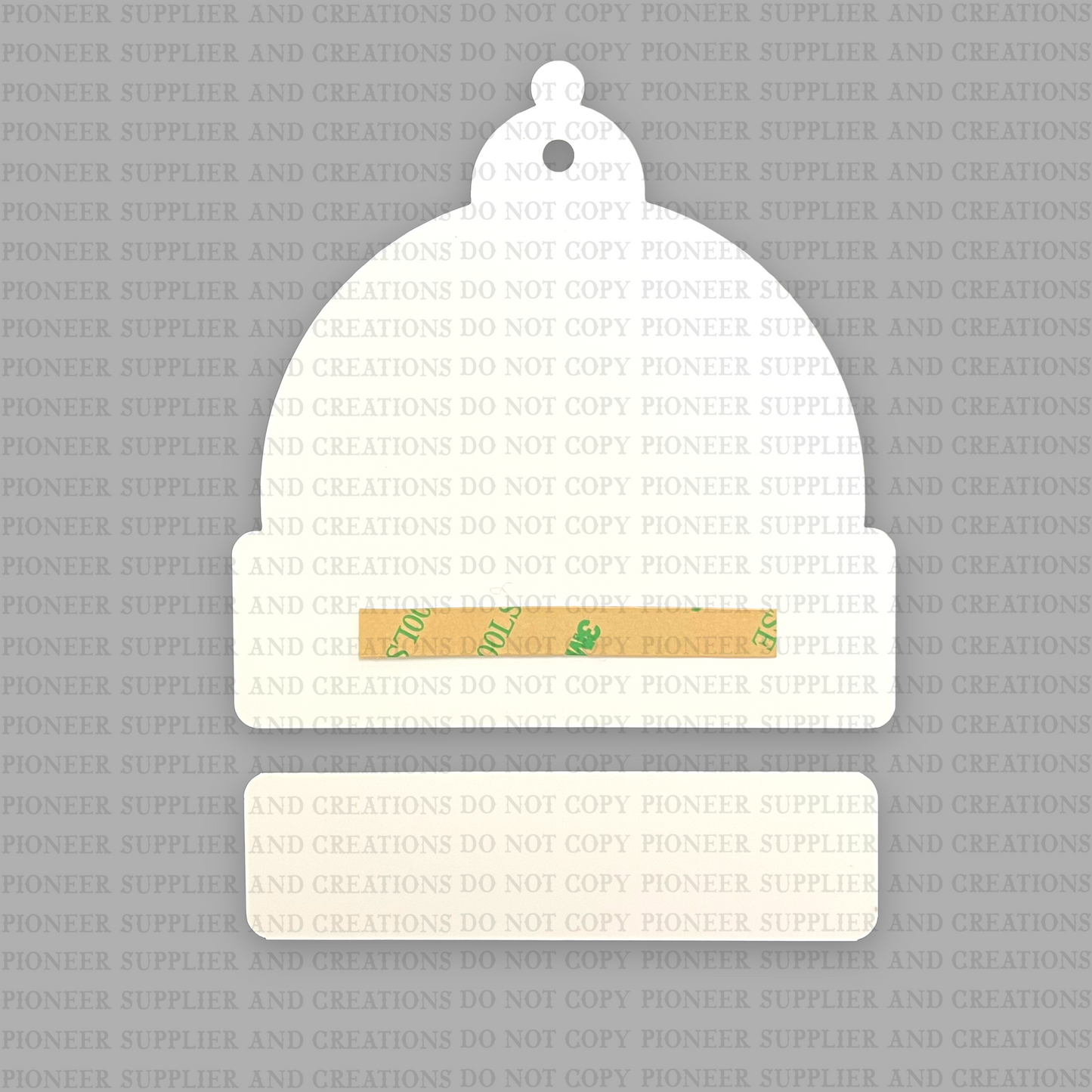 Beanie Ornament Sublimation Blank