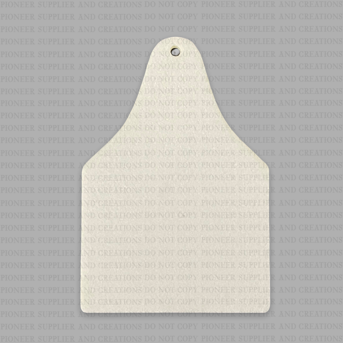 Cow Tag Shaped Air Freshener Sublimation Blank - Pioneer Supplier & Creations