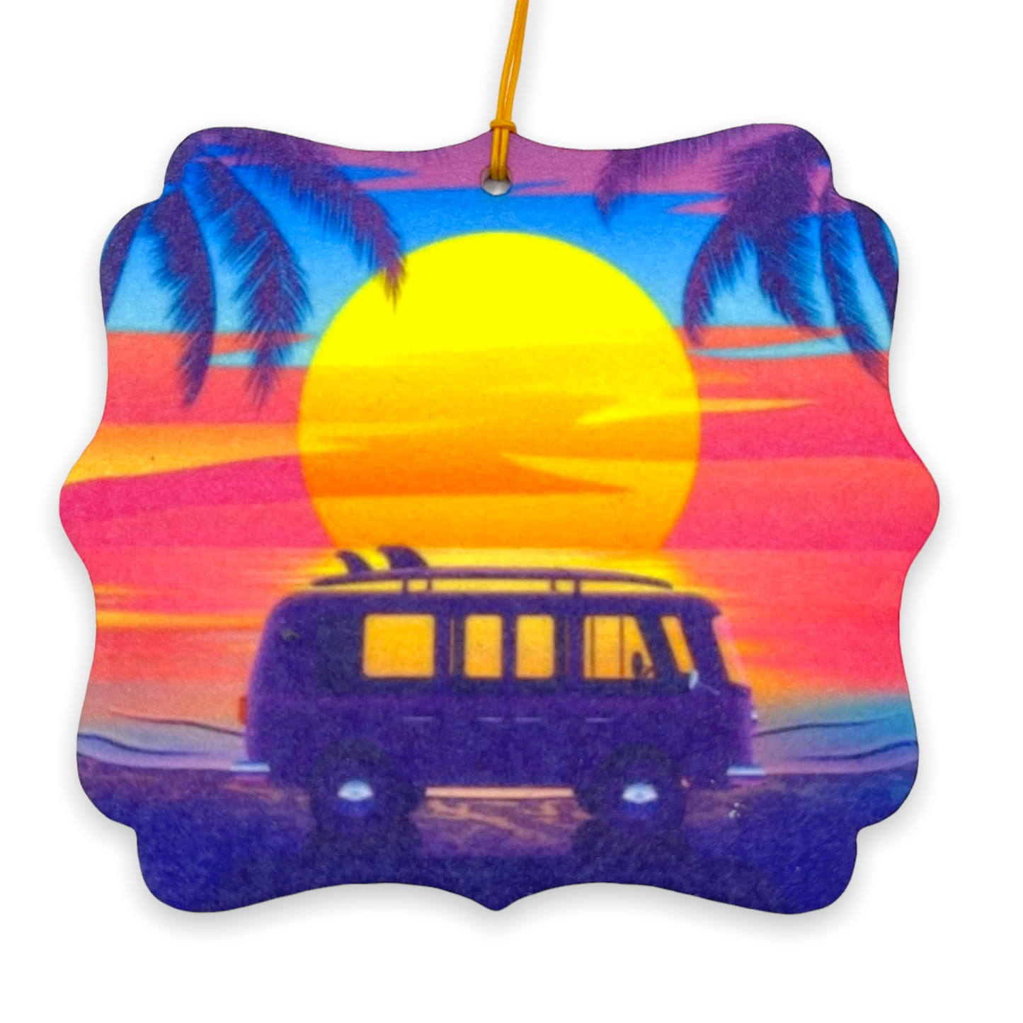 Style 2 Air Freshener Sublimation Blank