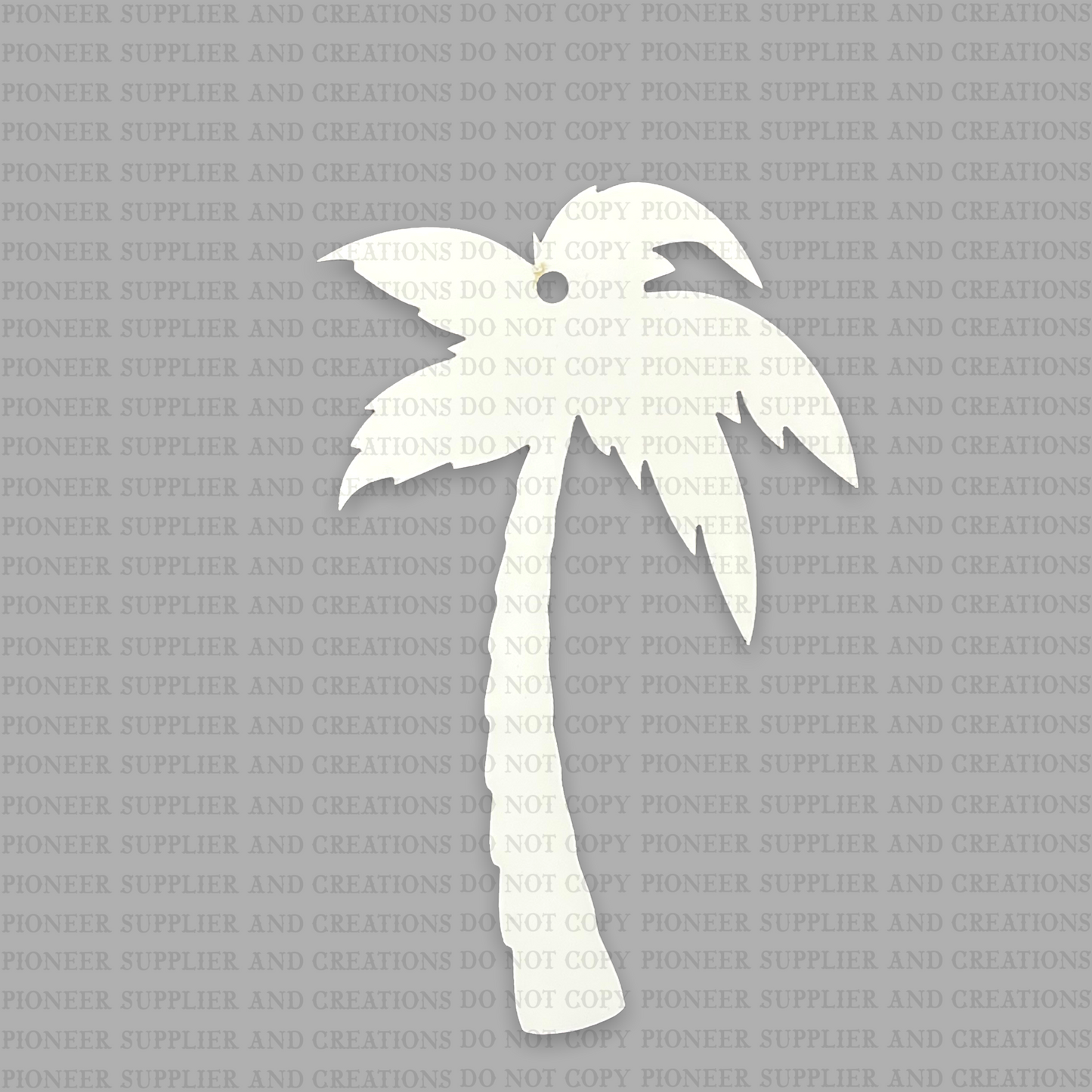 Palm Tree Shaped Ornament Sublimation Blank