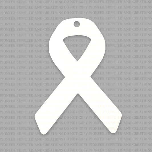 Cancer Awareness Shaped Ornament Sublimation Blank - Pioneer Supplier & Creations
