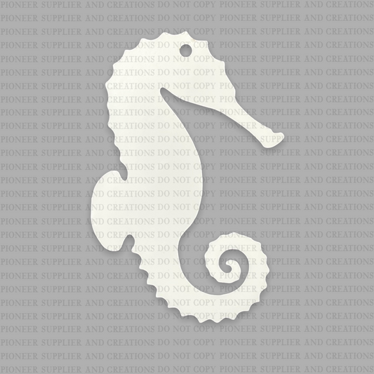 Seahorse Ornament Sublimation Blank