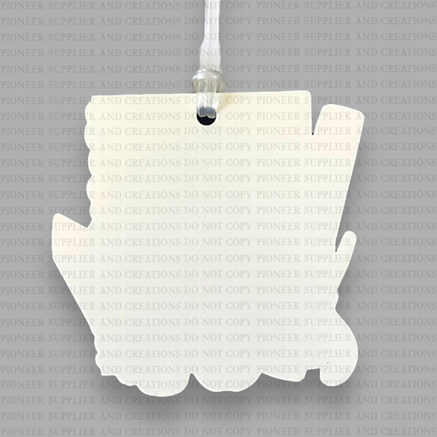 School Supply Bag Tag Sublimation Blank | Exclusive Pixel Pops