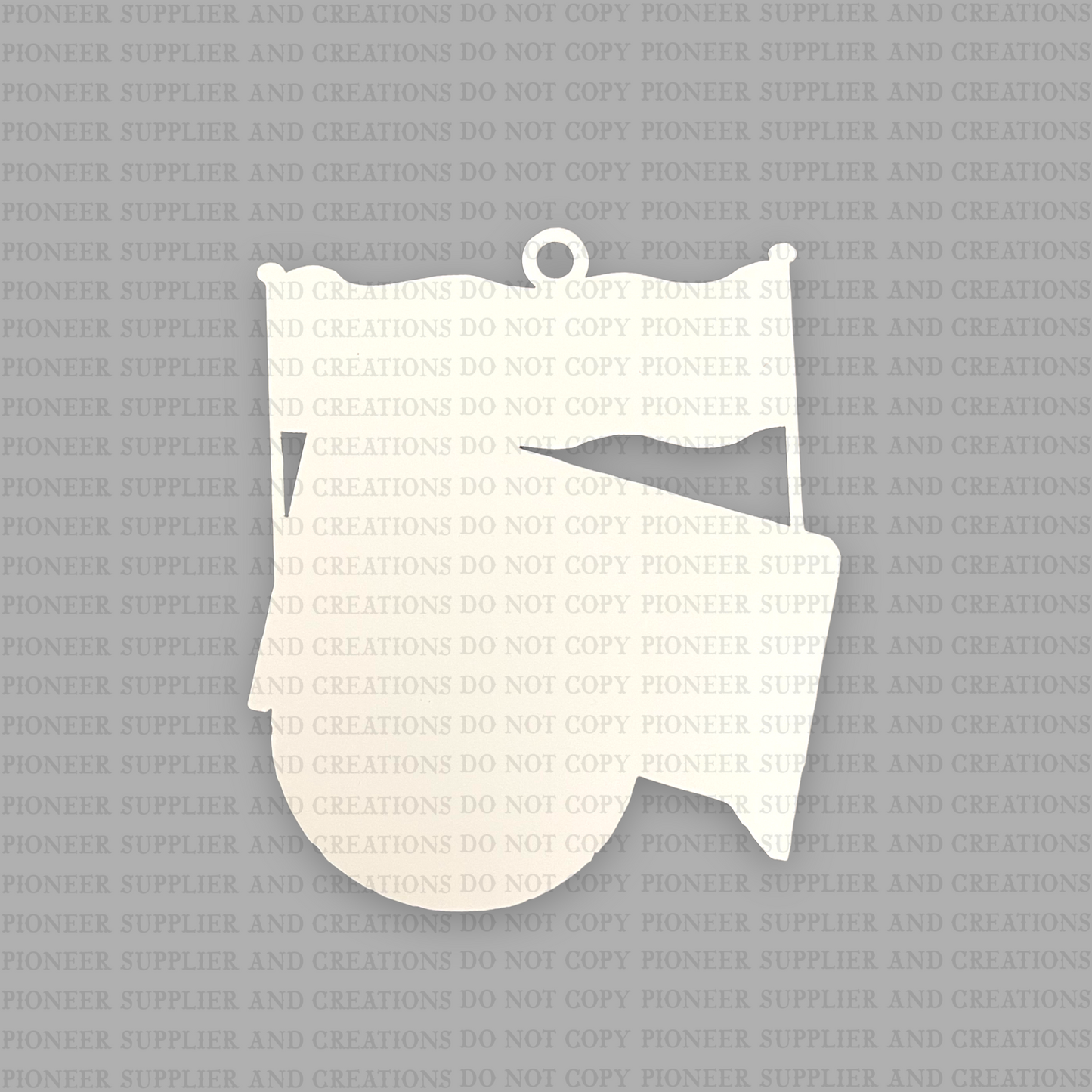 Soccer Ornament Sublimation Blank | Tina Braddock