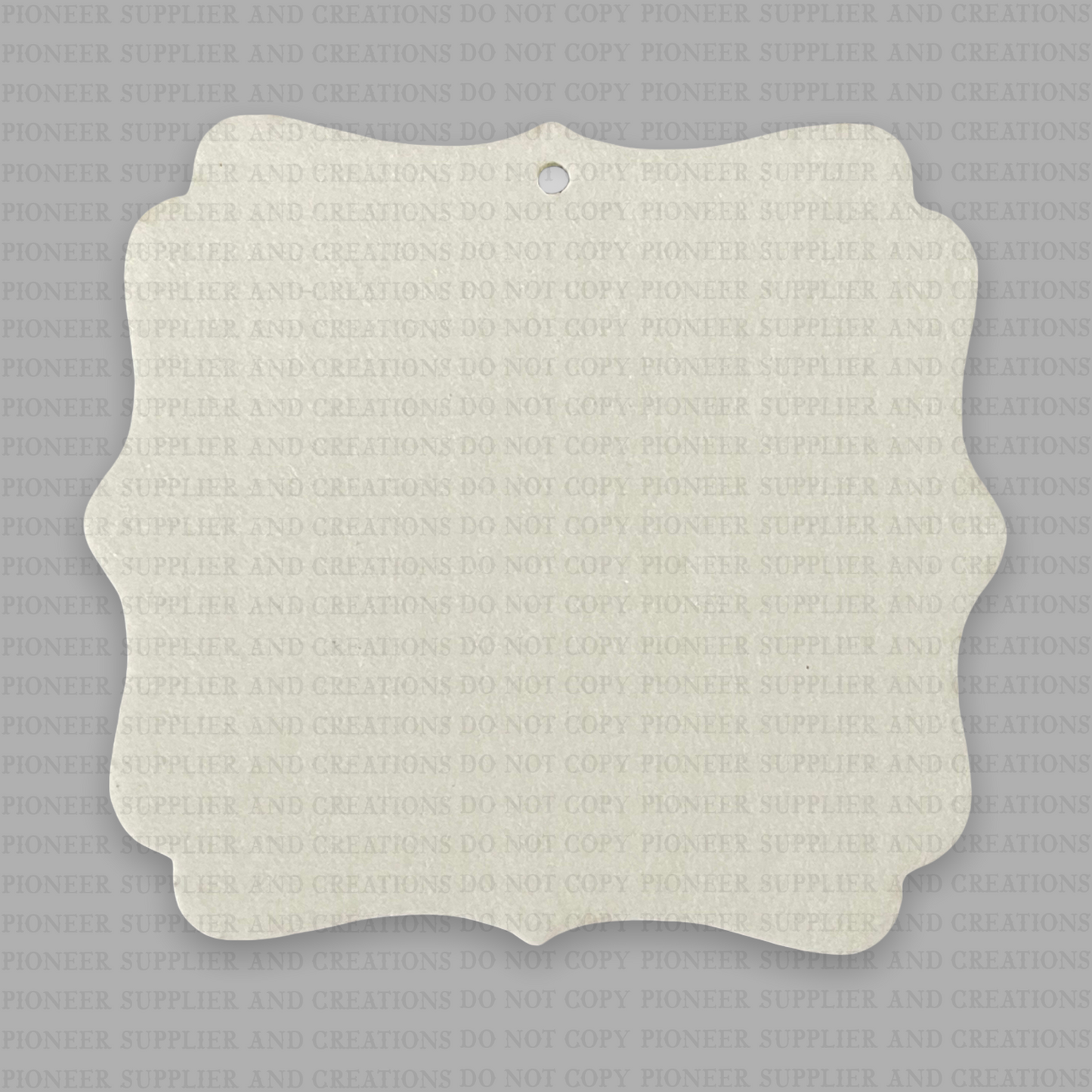Style 2 Air Freshener Sublimation Blank