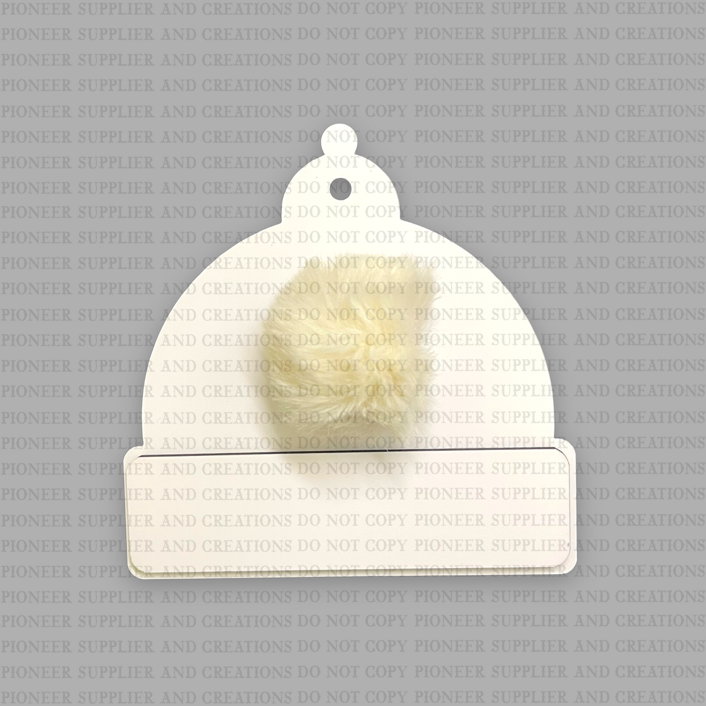Beanie Ornament Sublimation Blank