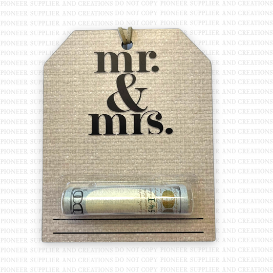 Cash Card Holder Sublimation Blank | Style 3