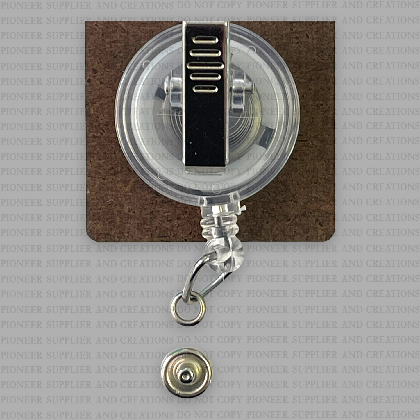 Square Badge Reel Sublimation Blanks
