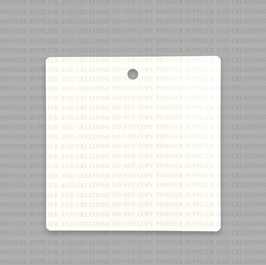 Square Shaped Ornament Sublimation Blanks - Pioneer Supplier & Creations