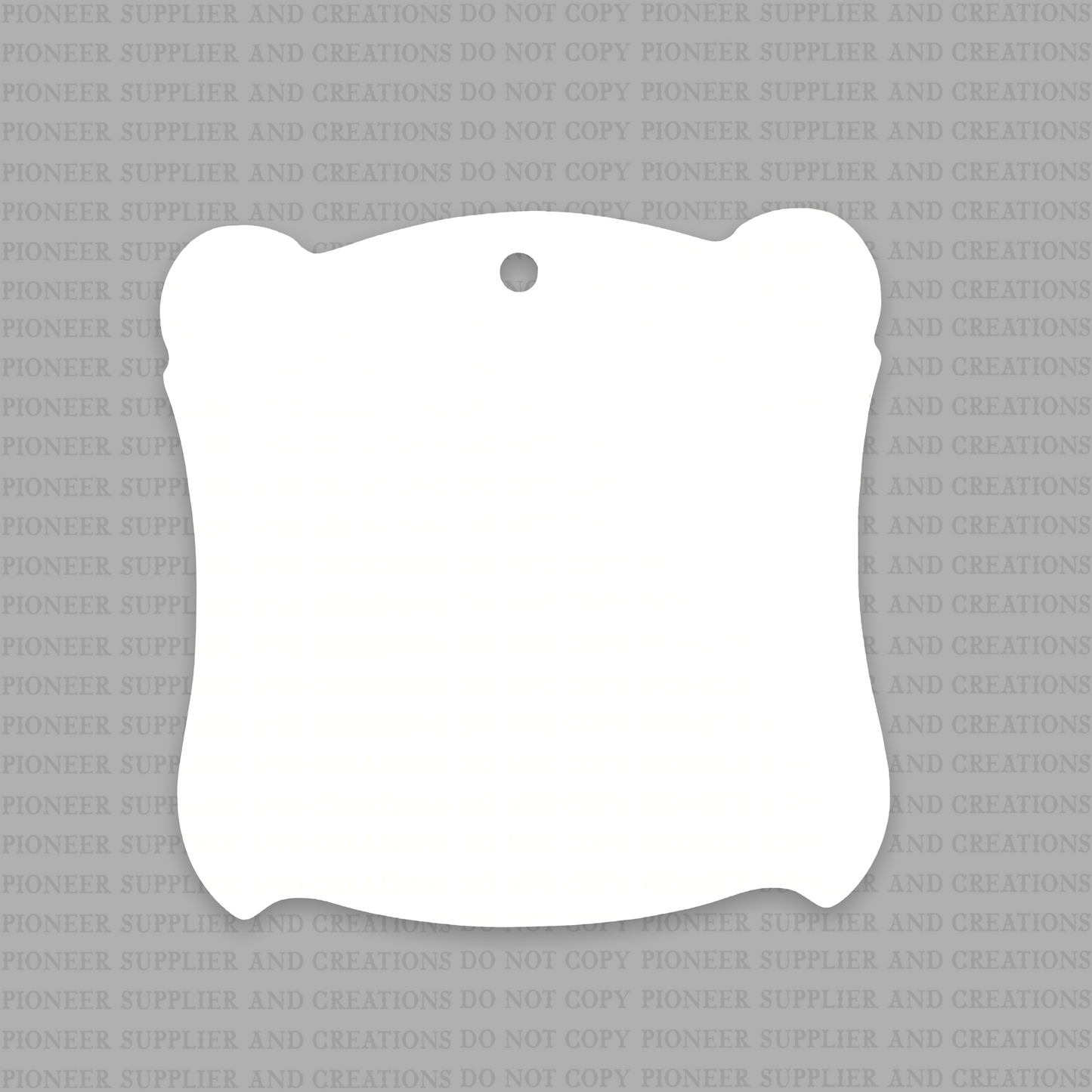 Bollard Shaped Ornament Sublimation Blank - Pioneer Supplier & Creations