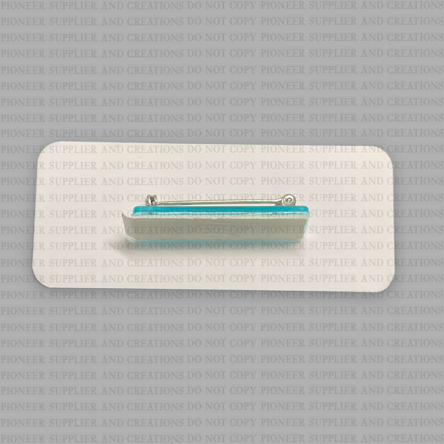 Rectangle Shaped Name Badge Sublimation Blank - Pioneer Supplier & Creations