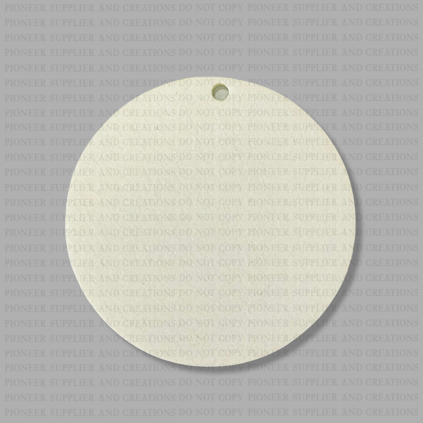 Circle Air Freshener Sublimation Blank
