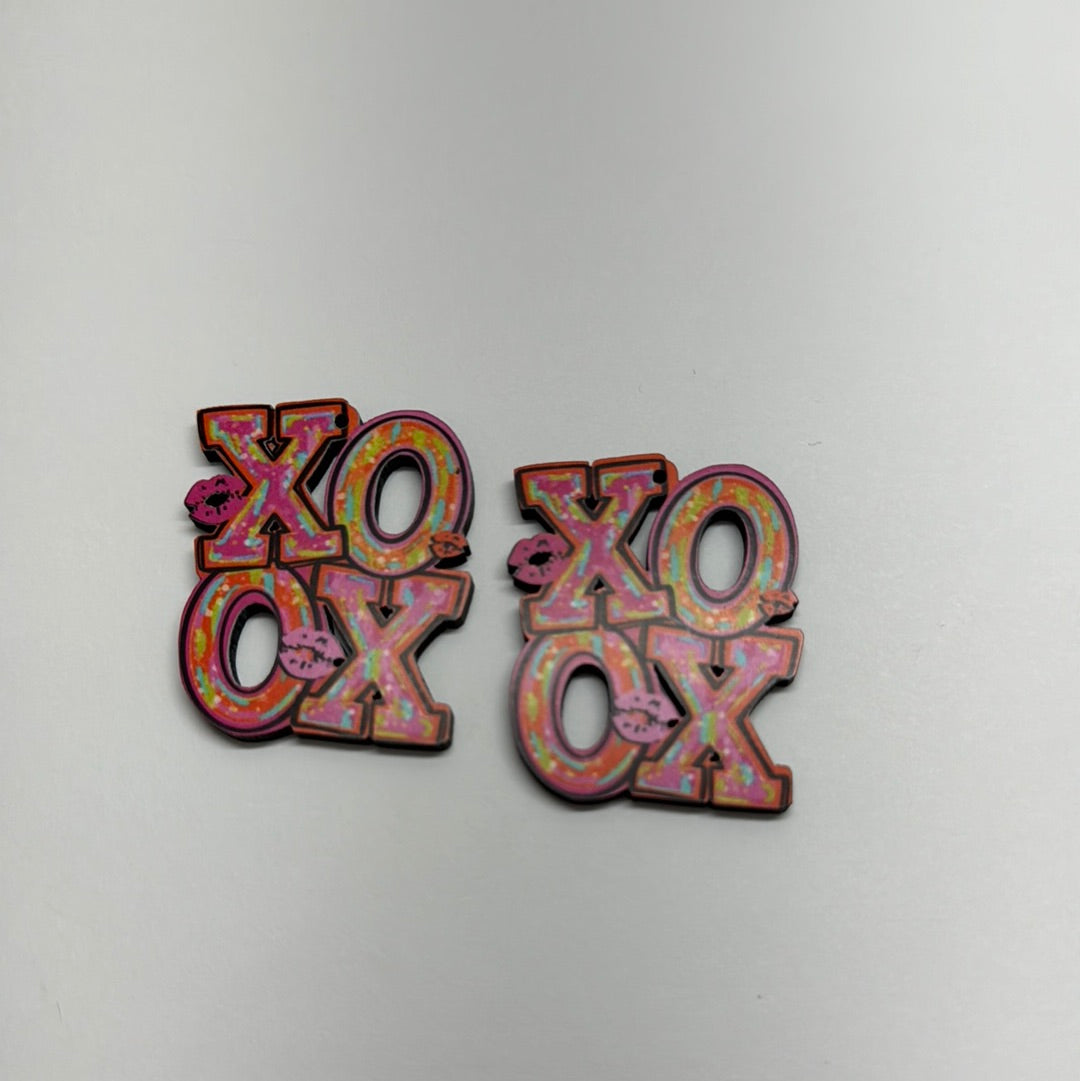 XOXO Finished Earring