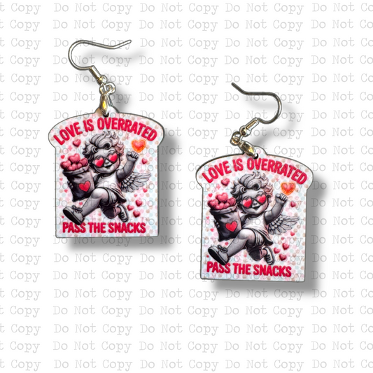 Pass The Snacks Earring Sublimation Blank Kit