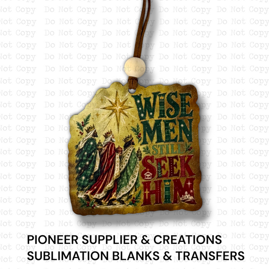 Wise Men Ornament Sublimation Blank