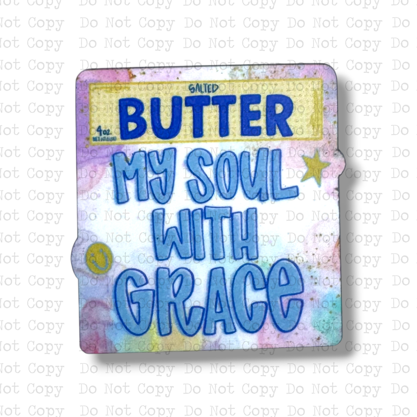 Butter For My Soul Badge Button Sublimation Blank | Set of 2 SPS