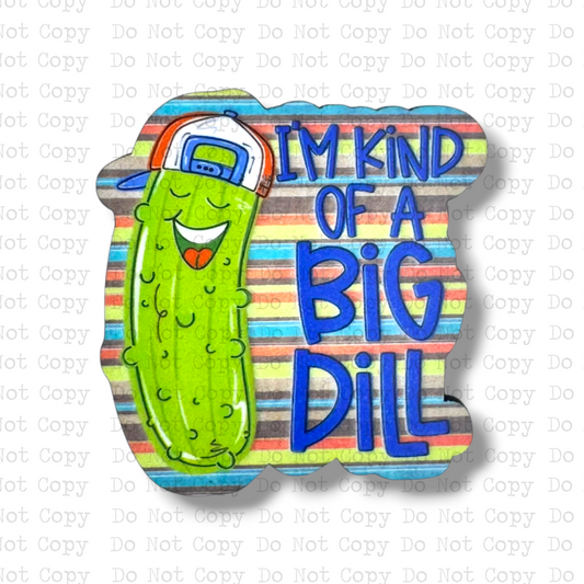 Big Dill Badge Button Sublimation Blank | Set of 2 J&CD
