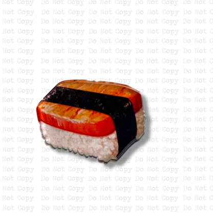 Spam Musubi Lapel Pin Sublimation Blank | Exclusive