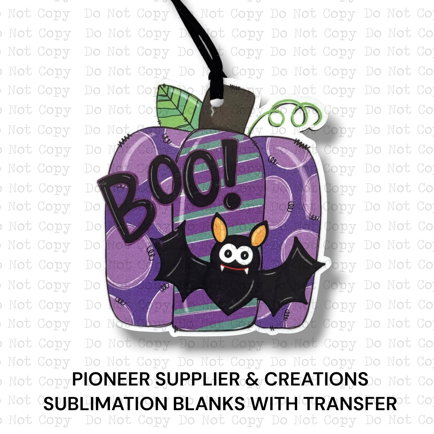 Jack O Lantern Ornament Sublimation Blank | G&M
