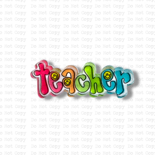 Teacher Lapel Pin Sublimation Blank | Exclusive