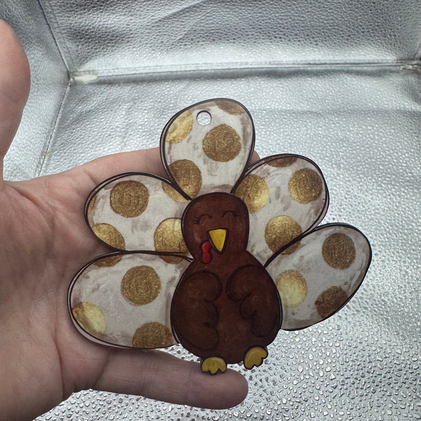Golden Turkey Pressed Blank