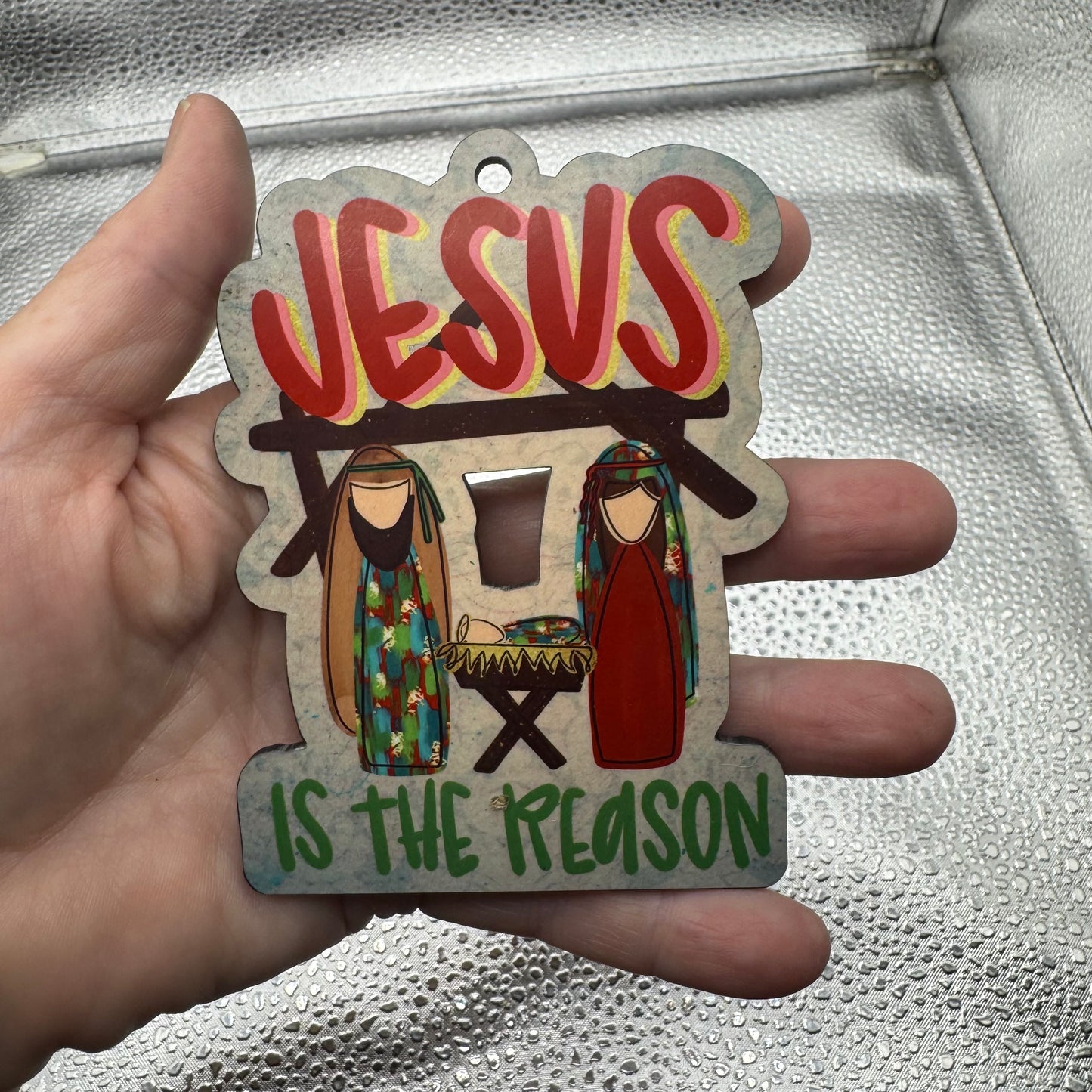 Jesus Is The Reason  Pressed Blank