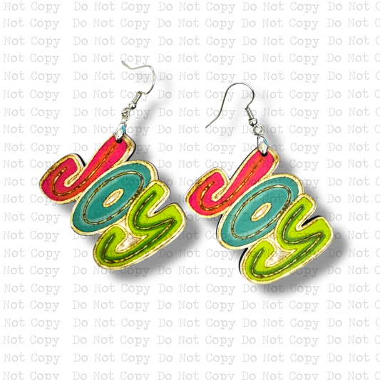 Glitzy Joy Earring Sublimation Blank Kit