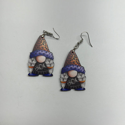 Boo Gnome Finished Earring