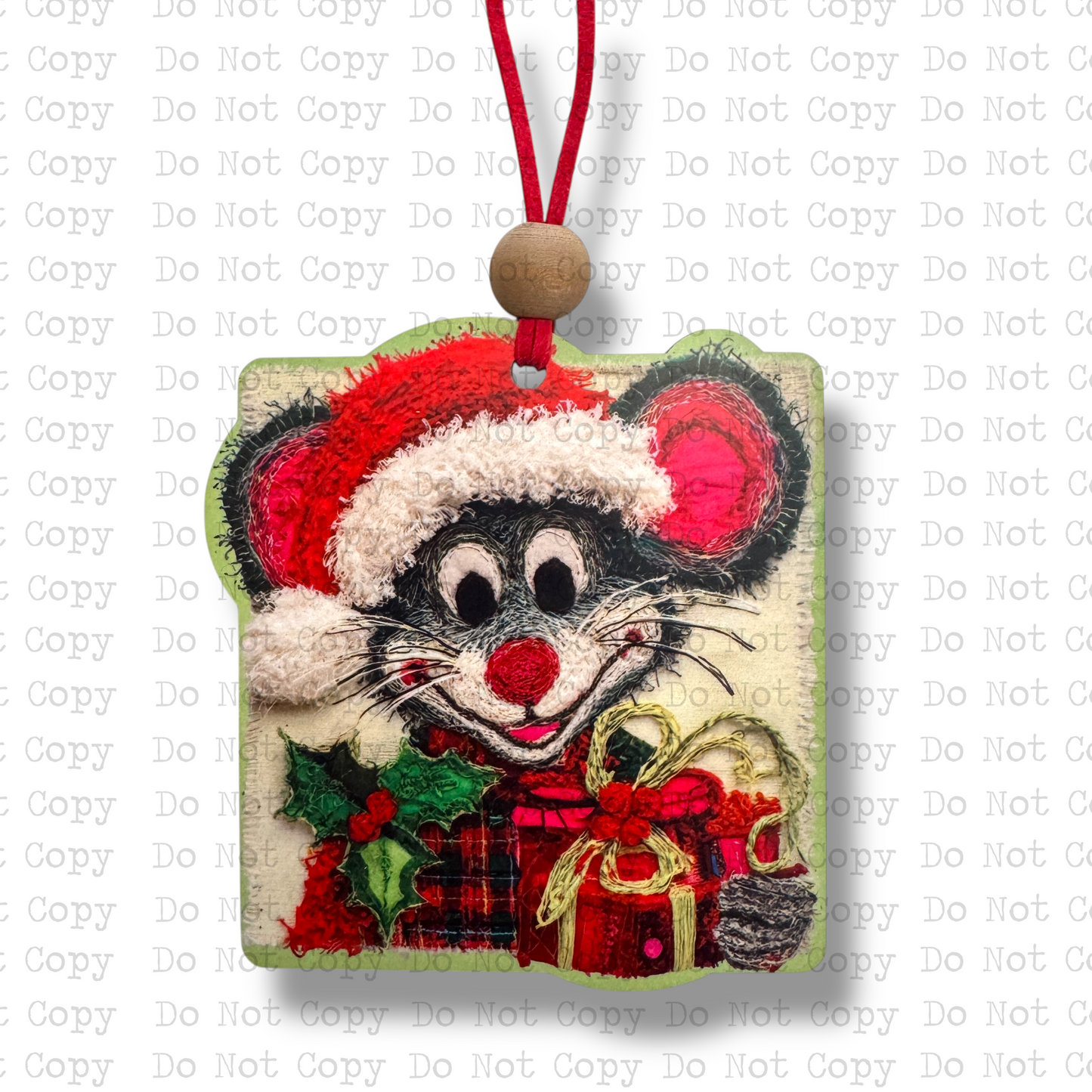 Mouse Ornament Sublimation Blank