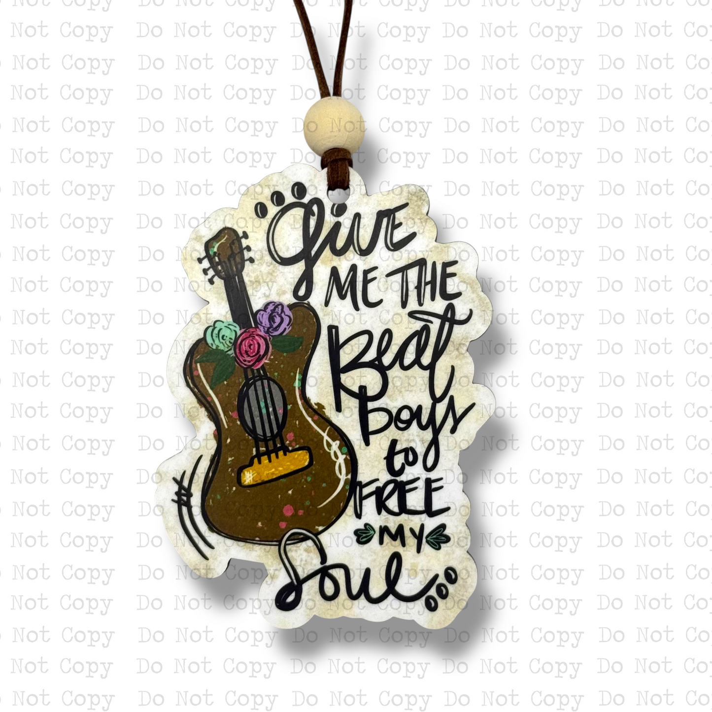 Free My Soul Car Charm Sublimation Blank | G&M