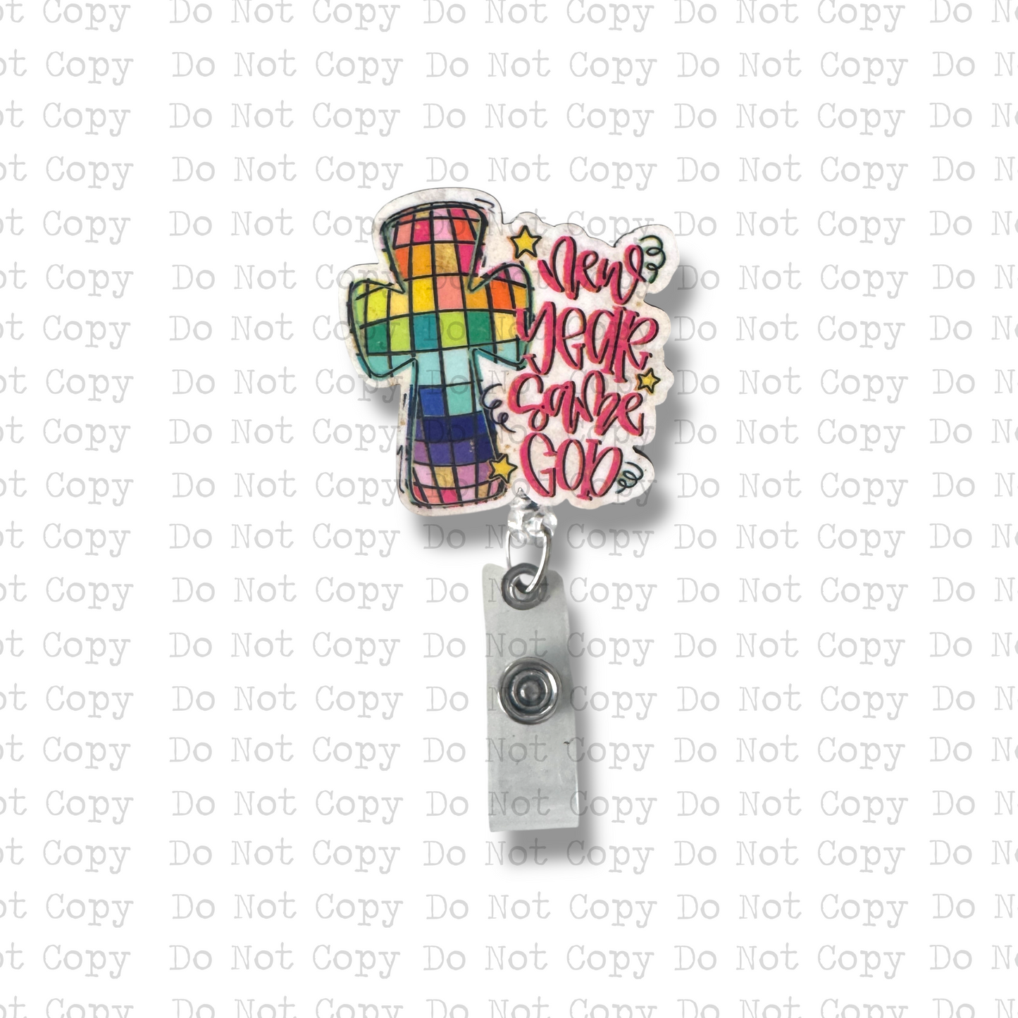 New Year Same God Badge Button Sublimation Blank | Set of 2 J&CD