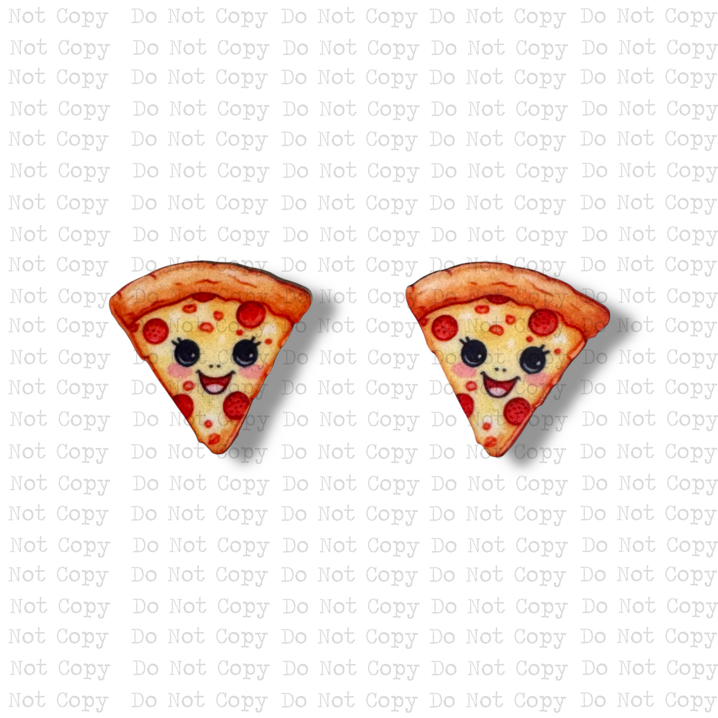 STUD Happy Pizza Sublimation Blanks Kit | 4 PAIR