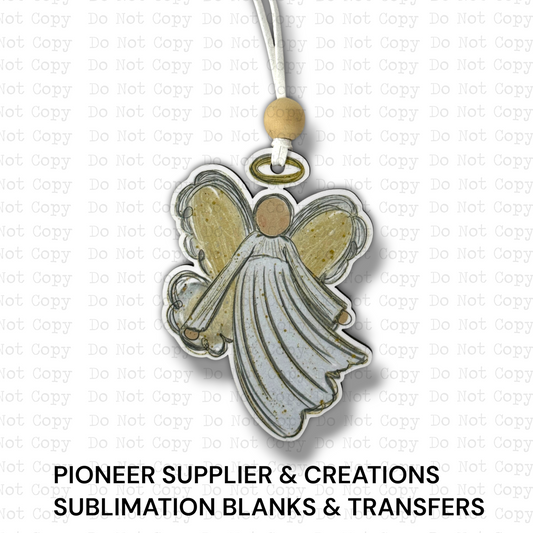 Adult Angel Ornament Sublimation Blank | PP