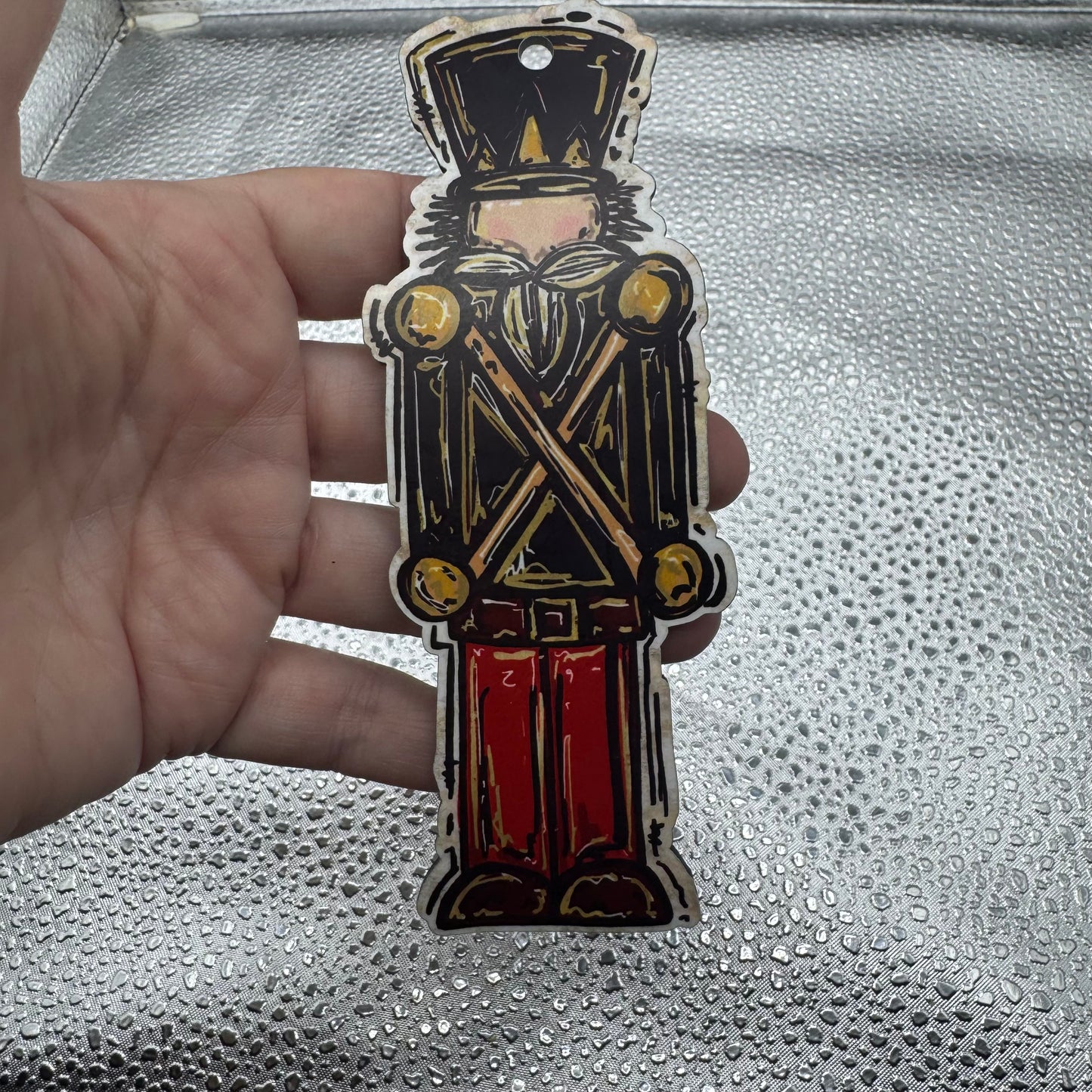 Nutcracker Ornament Pressed Blank