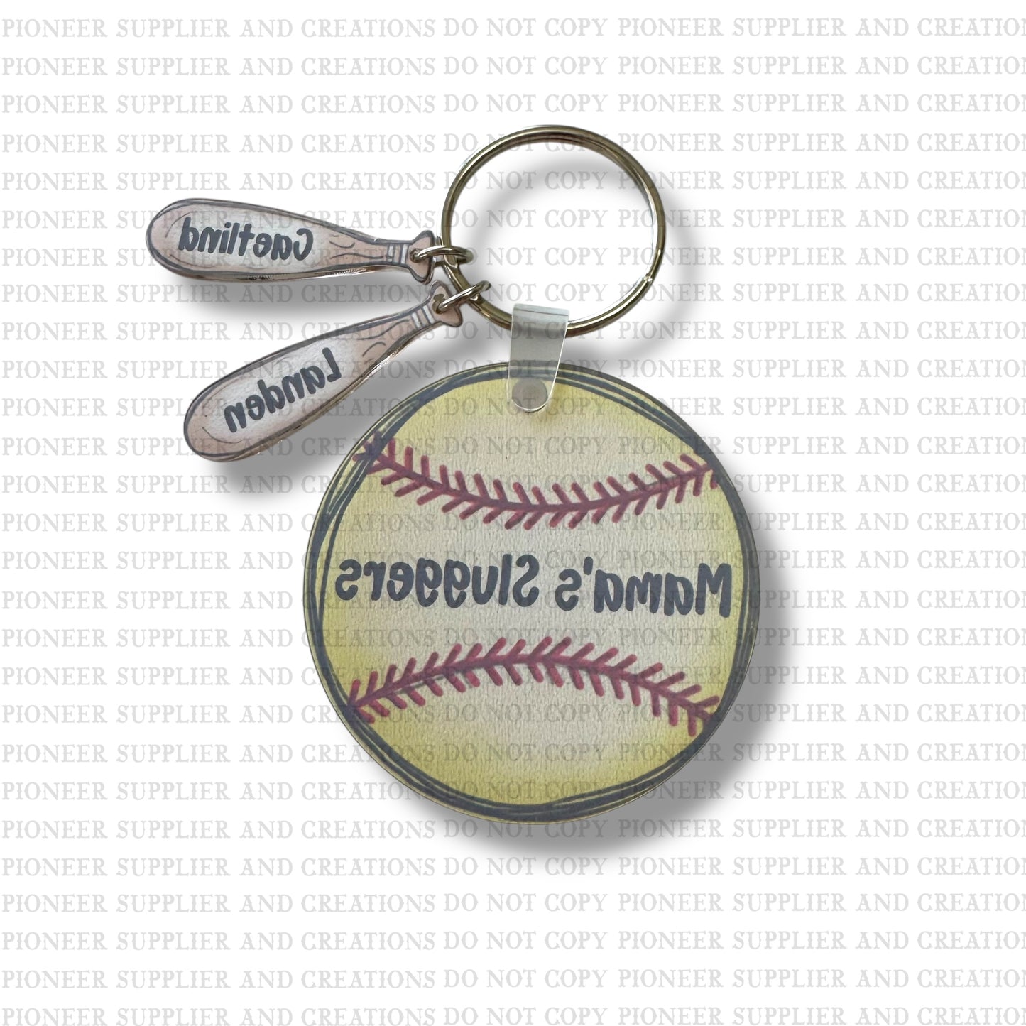 Baseball | Softball Keychain | Add-On Bat Sublimation Blanks