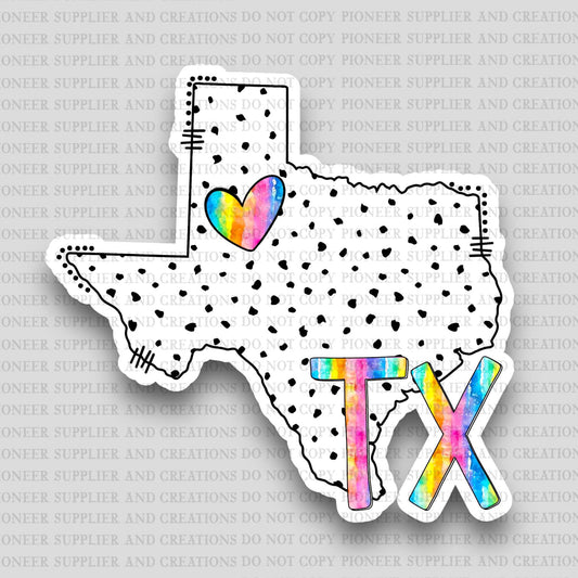 Texas Dalmatian Dot Sublimation Blank Kits | Exclusive