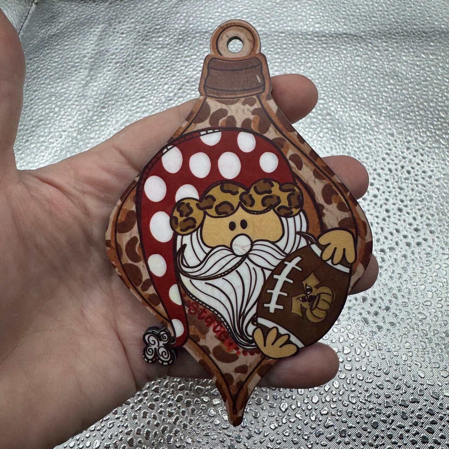 Bulldog Bauble Pressed Blank