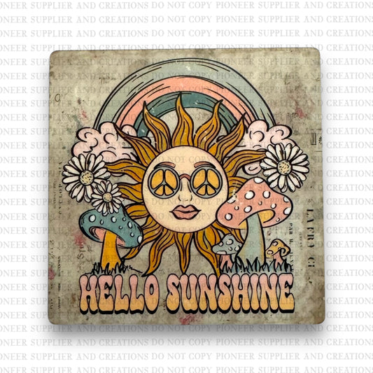 Hello Sunshine Fridge Magnet Blank Kit