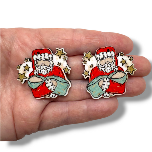 The Greatest Gift Red Earring Sublimation Blanks | J&CD