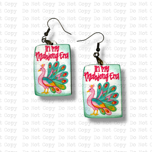 Mahjong Era Earring | Finished Product