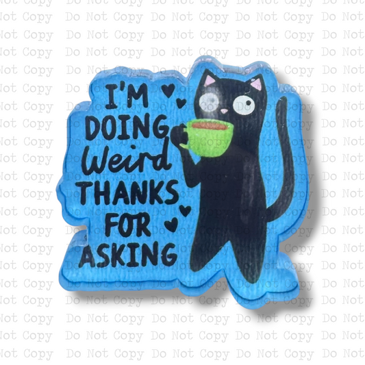 I'm Doing Weird Lapel Pin Sublimation Blank Kit | Set of 2 TRS
