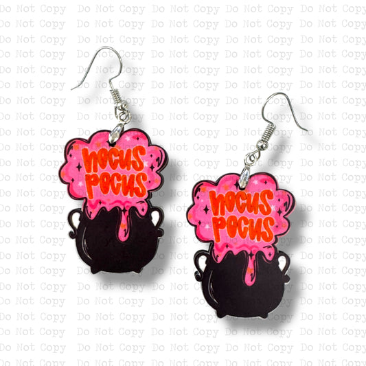 Hocus Pocus Earring Sublimation Blank Kit | SPS