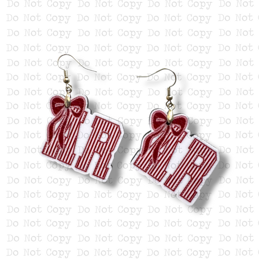 Arkansas Seersucker Earring Sublimation Blank Kit | TCC
