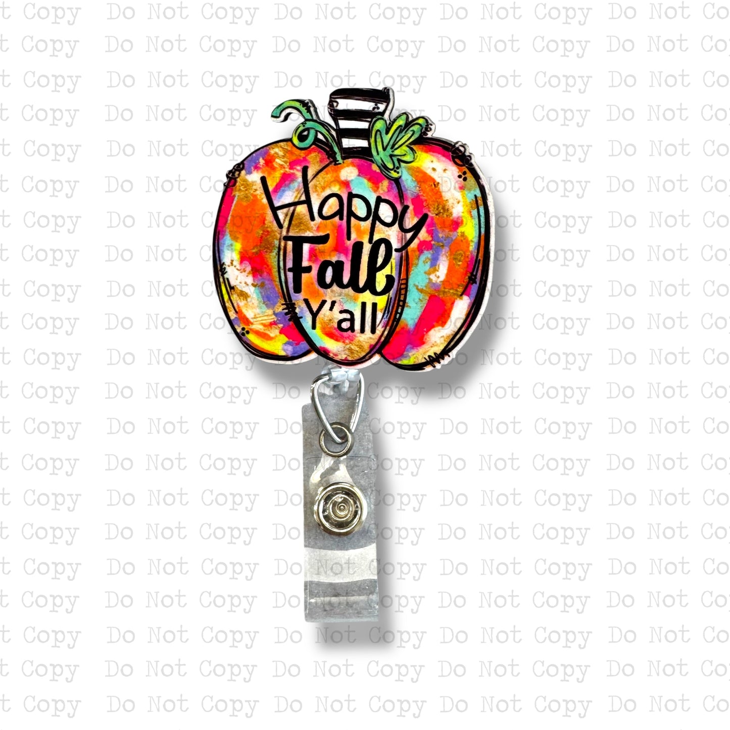 Happy Fall Yall Badge Button Sublimation Blank