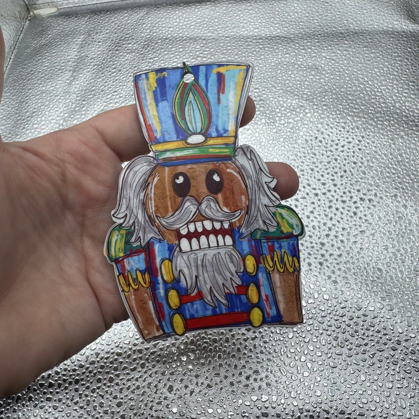 Nutcracker Ornament Pressed Blank