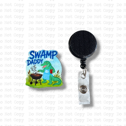 Swamp Daddy Badge Button Sublimation Blank | Set of 2 TCC